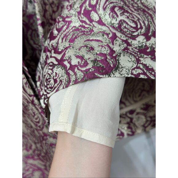 NWT Sunday in Brooklyn Brocade Back Bow Mini Shift Dress Women's Small - Picture 8 of 12